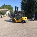 XE NÂNG DẦU 2.5 TẤN KOMATSU GẬT GÙ LỐP ĐÔI FD25C-16-722536