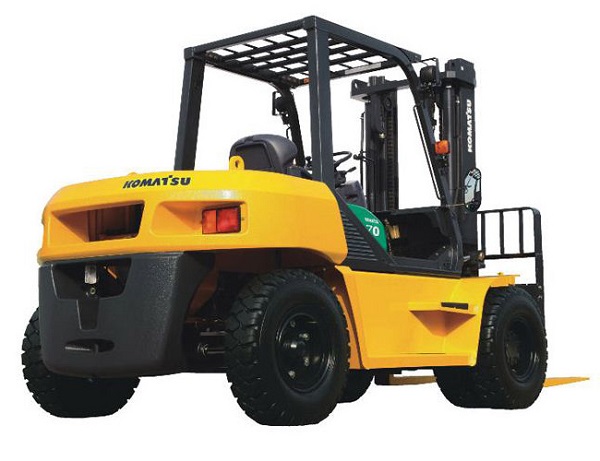 Hình ảnh minh họa xe nâng dầu Komatsu 7 tấn