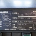 XE NÂNG ĐIỆN 2,5 TẤN KOMATSU GẬT GÙ, LỐP KÉP FE25-1 302285