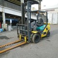 XE NÂNG DẦU 2,5 TẤN KOMATSU  GẬT GÙ, LỐP KÉP FD25C-16 715116