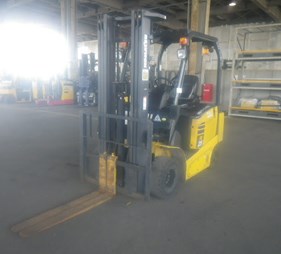 XE NÂNG ĐIỆN 2.5 TẤN KOMATSU FE25-1 CHUI CÔNG 3 TẦNG THÁP NÂNG 5M Hotline: 0943888255