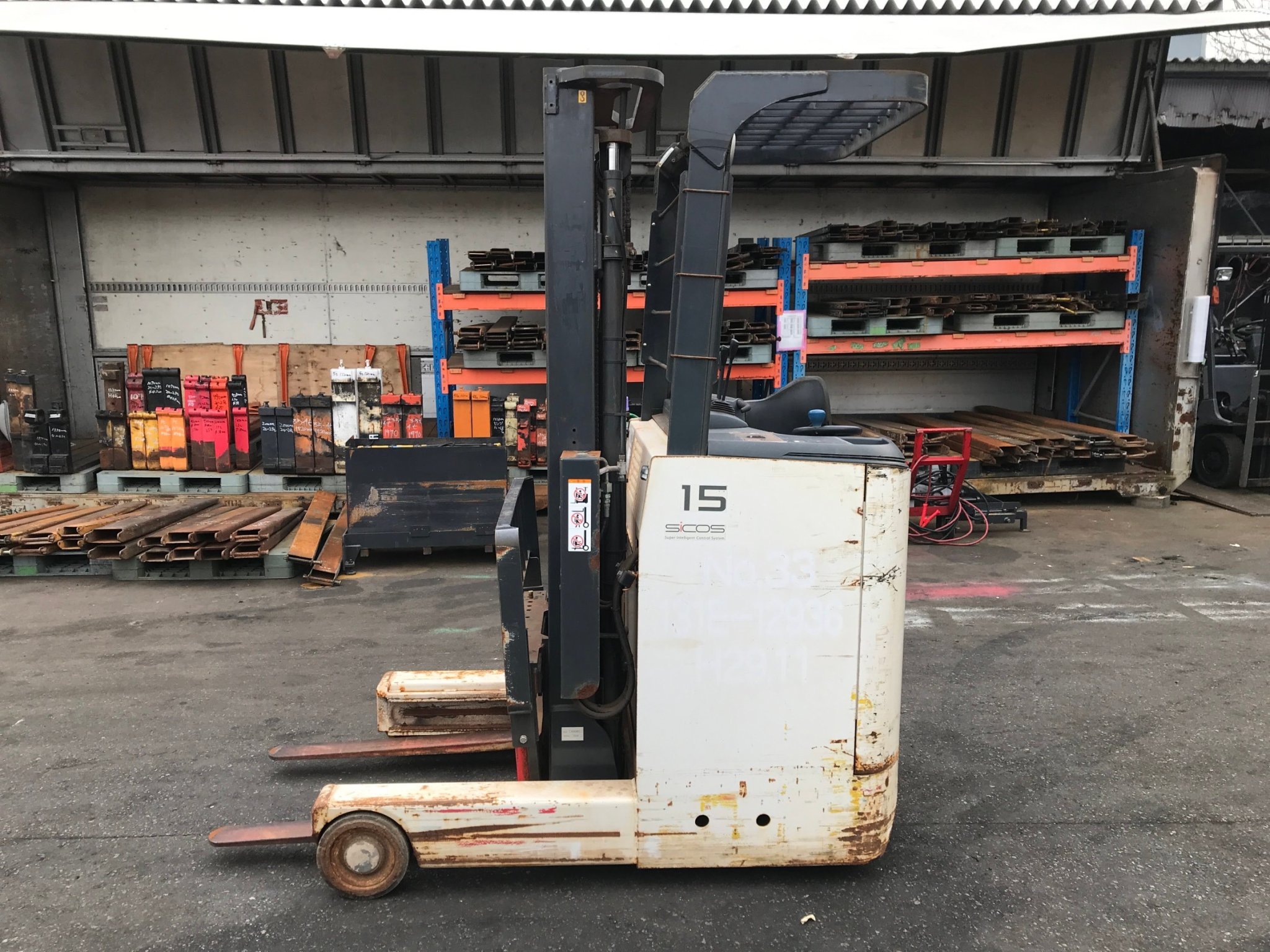 XE NÂNG ĐIỆN ĐỨNG LÁI 1.5 TẤN NICHIYU FBRM15-80-350FCS LH: 0943888255