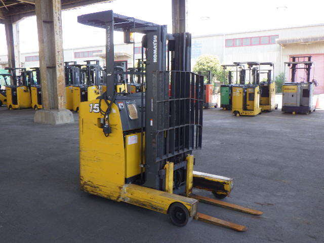 XE NÂNG ĐIỆN ĐỨNG LÁI CHUI CÔNG 1.5 TẤN KOMATSU FB15RL-15 155439