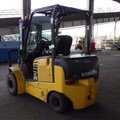 XE NÂNG ĐIỆN 2.5 TẤN KOMATSU FE25-1 302913 GẬT GÙ, LỐP KÉP