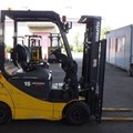 XE NÂNG ĐIỆN 1.5 TẤN CHUI CÔNG 3 TẦNG KOMATSU FB15-12 850079 