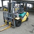 XE NÂNG DẦU 2.5 TẤN KOMATSU FD25C-16 749028 GẬT GÙ, LỐP KÉP,