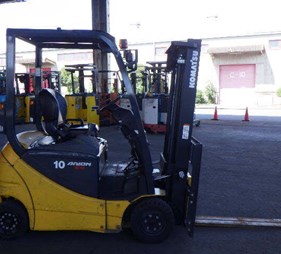 XE NÂNG ĐIỆN 1 TẤN KOMATSU FB10-12 852283 LH 0943888255
