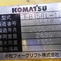 XE NÂNG ĐIỆN ĐỨNG LÁI 1.5 TẤN KOMATSU FB15RL-12 93519