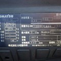 XE NÂNG ĐIỆN 1 TẤN KOMATSU FB10-12 852700