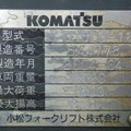 XE NÂNG XĂNG 1.5 TẤN KOMATSU FG15LC-18 644778
