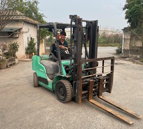 Xe nâng dầu 2 Tấn Mitsubishi FD20T F18C-00389