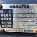 XE NÂNG DẦU 2,5 TẤN KOMATSU  FD25-11 0943888255