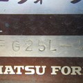 XE NÂNG XĂNG 2.5 TẤN KOMATSU FG25L-7 101926