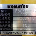XE NÂNG ĐIỆN 9 TẠ KOMATSU FB09RC-12 91303