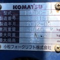 XE NÂNG DẦU 3 TẤN KOMATSU FD30C-14