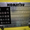 XE NÂNG ĐIỆN 1 TẤN KOMATSU FB10RS-10 63200