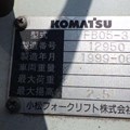 XE NÂNG ĐIỆN 5 TẠ KOMATSU FB05-3 12950