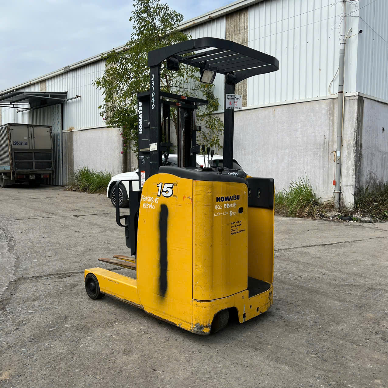 XE NÂNG ĐIỆN 1.5 TẤN ĐỨNG LÁI FB15RS-15 155140