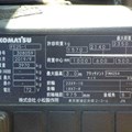 XE NÂNG ĐIỆN 2,5 TẤN KOMATSU FE25-1  308059